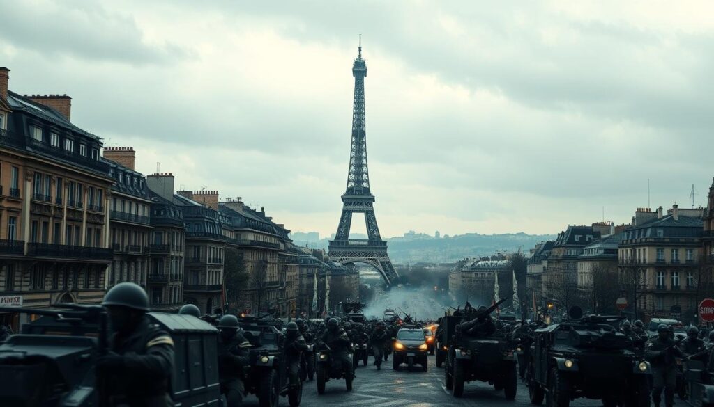 notable invasions of Paris
